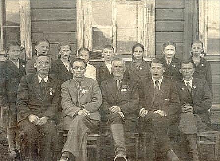 Кончезерская школа, 7 класс, 1946 год